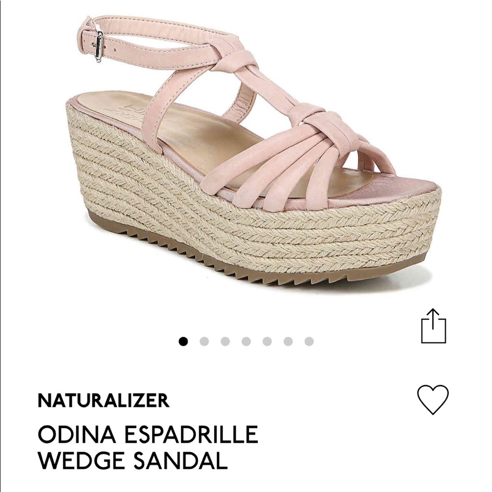 SOLD Naturalizer Wedge Espadrille